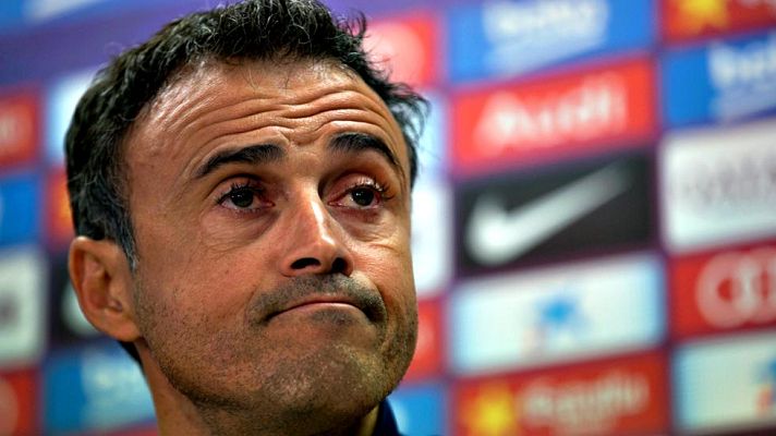 Telediario 1 - Luis Enrique: "Sacaremos un once de garantías"