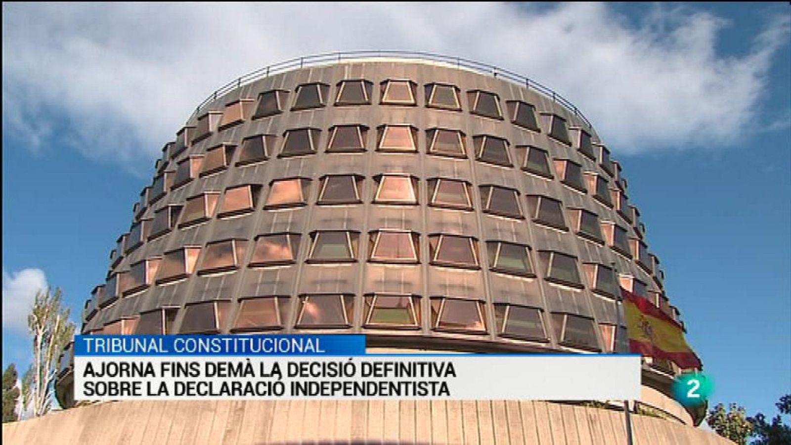 Vespre a La 2 - Informatiu - 01/12/2015