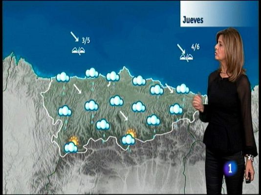 Panorama Regional - El tiempo en Asturias - 02/12/15