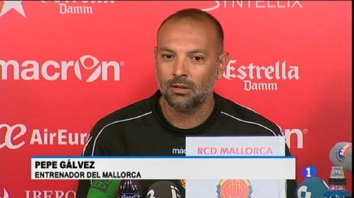Informatiu Balear - Primer entrenament de Pepe Gálvez com a tècnic del Mallorca