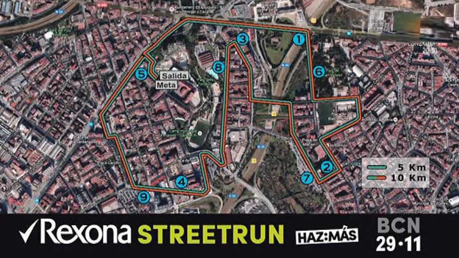 Atletismo - Rexona Street Run 10KM. Barcelona - ver ahora