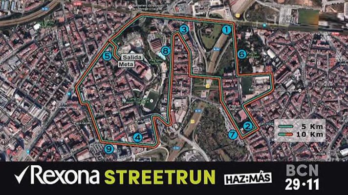 Atletismo - Rexona Street Run 10KM. Barcelona