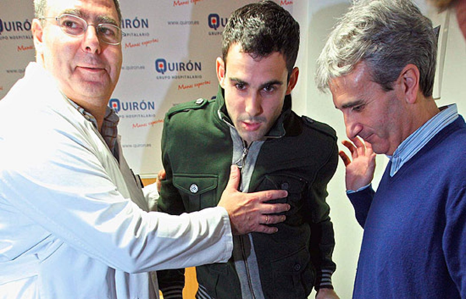 Iñigo Díaz ya ha salido de la operación para reducirle la rotura de tibia y peroné. El jugador de la Real exculpa al portero del Eibar al considerar que el incidente ocurrió de forma fortuita.