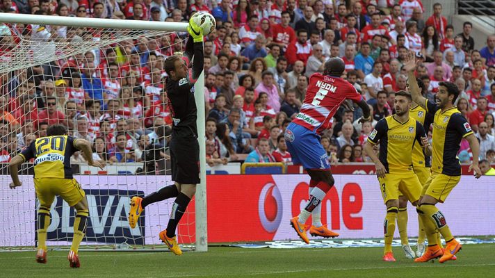 Telediario 1 - El Atlético busca seguir su racha en Granada