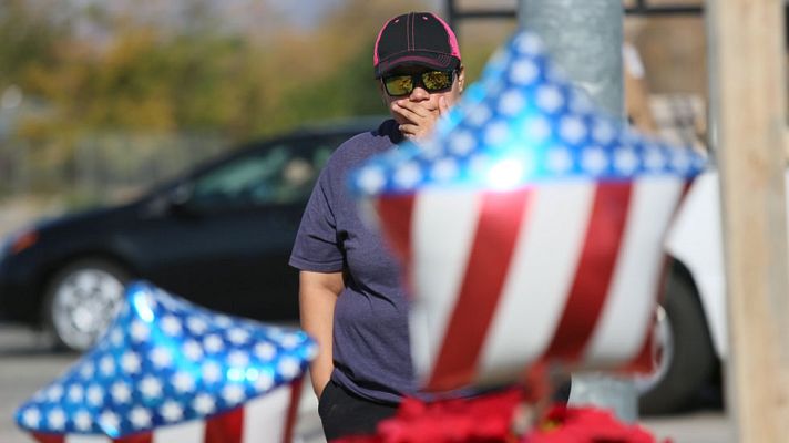 Telediario 1 - Debate en EEUU sobre la tenencia de armas