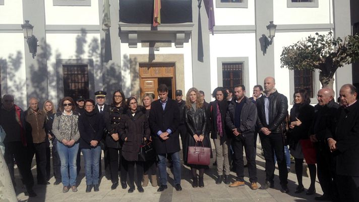 Telediario 1 - Violencia de género en Baza, Granada
