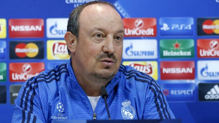 Telediario 1 - Benítez: "Es un partido para rotar"
