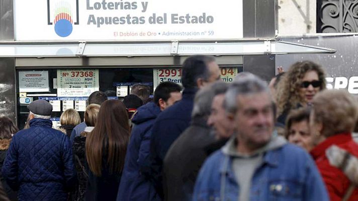 Telediario 1 - Quedan dos semanas para el Gordo de la Navidad