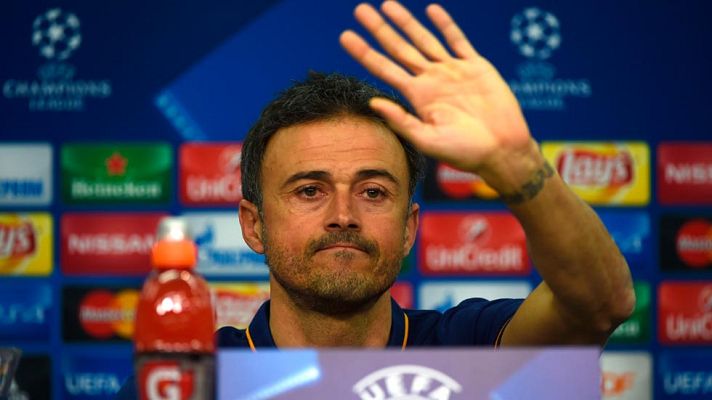 Telediario 1 - Luis Enrique: "¿Dar descanso? No puedo hacer juegos de magia"