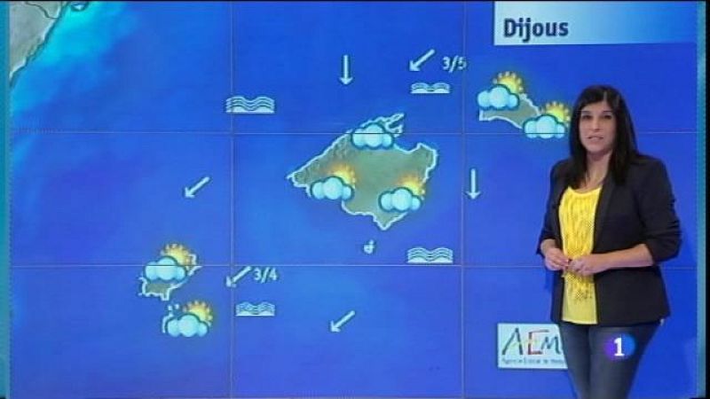 El temps a les Illes Balears - 09/12/15