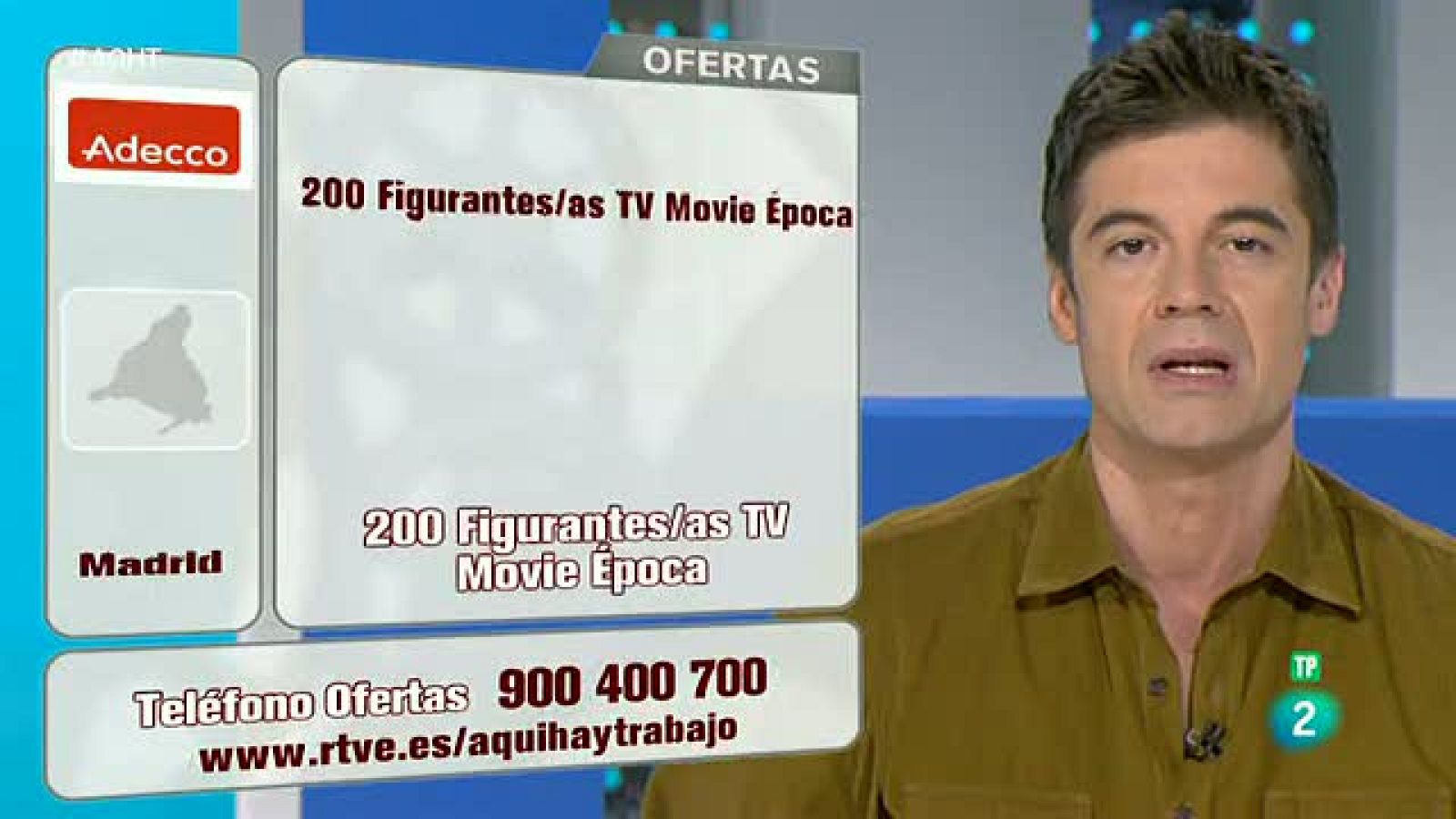 200 figurantes para una película en Madrid - Aquí hay trabajo | Ver