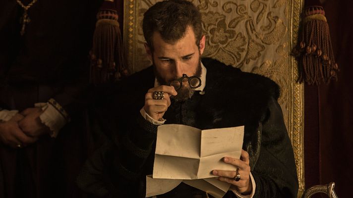 Carlos, Rey Emperador - Carlos V abdica