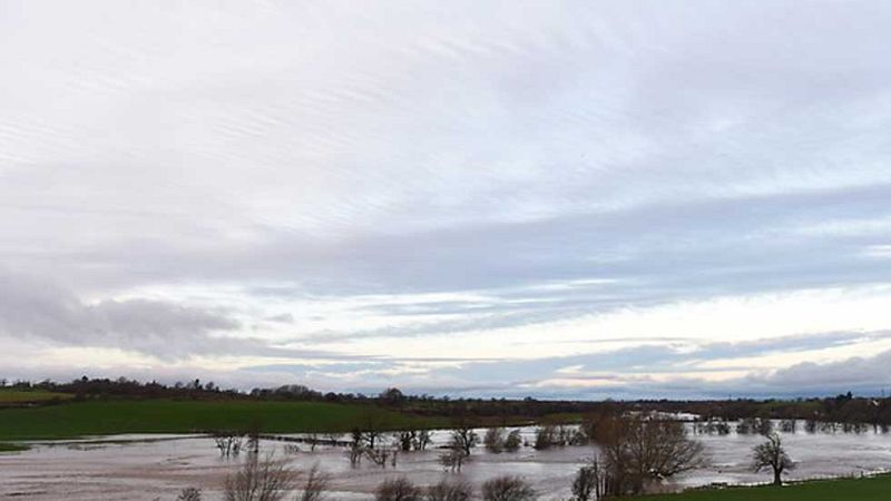 Lluvias en Galicia, Andalucía y Extremadura