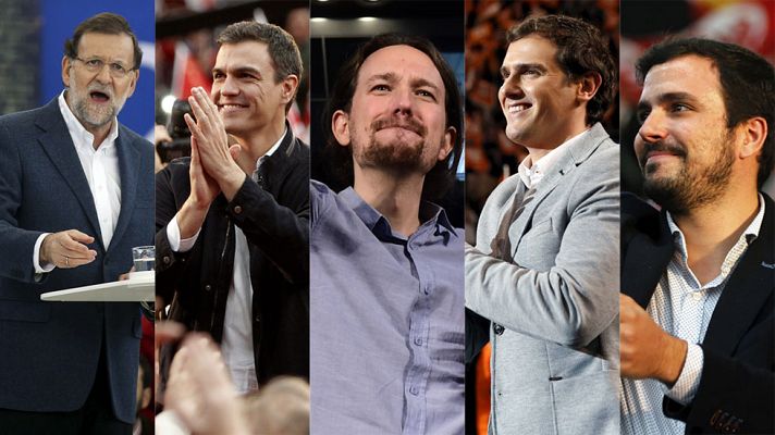 Telediario 1 - Último domingo de campaña