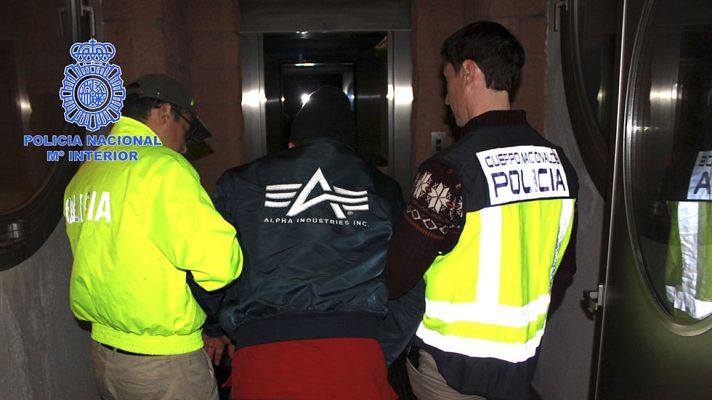 Telediario 1 - Detenido en Madrid 'El Enfermero' acusado de practicar más de 500 abortos forzados a guerrilleras de las FARC