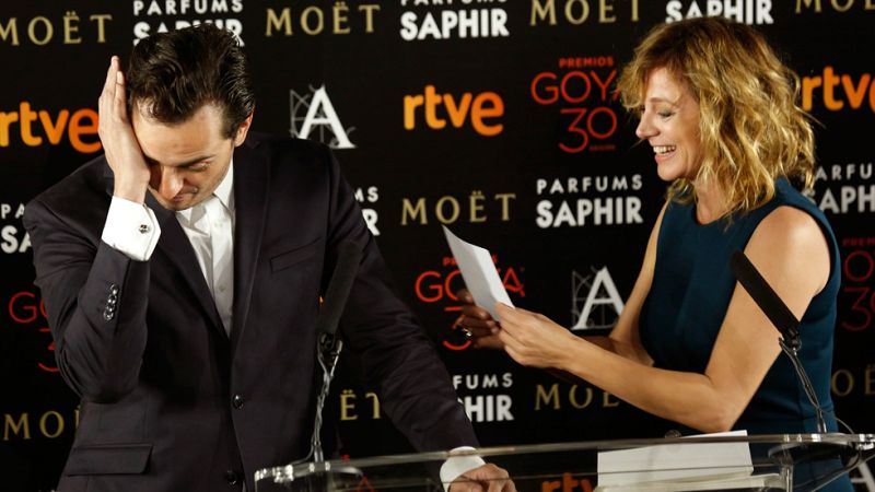 Los Goya 2016: Asier Etxeandia se emociona al leer su nominación como Mejor actor | Ver