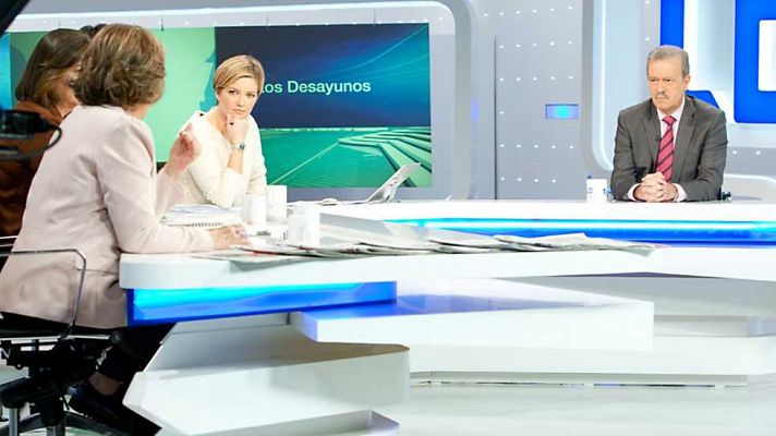 Los desayunos de TVE - Jon Iñarritu, Andres Herzog y Andoni Ortuzar