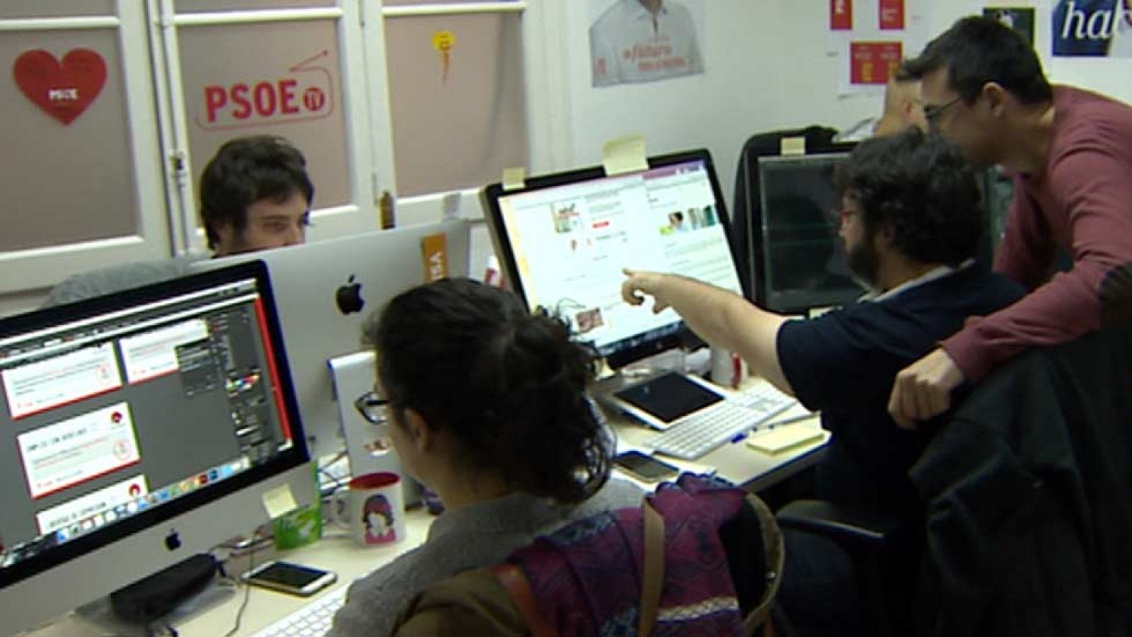 El cara a cara también se disputa en las redes sociales