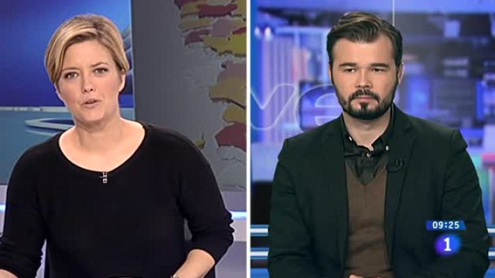 Los desayunos - Rufián (ERC) quiere "ocupar el espacio de poder del Congreso" para que se respete  el 27S