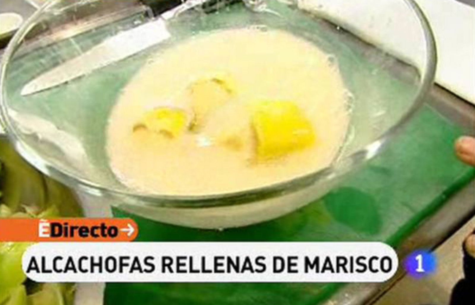 España Directo - Alcachofas rellenas de marisco - RTVE Cocina | Ver