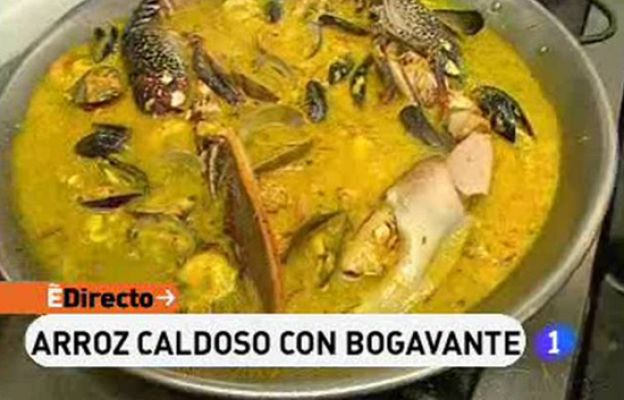 RTVE Cocina - Arroz caldoso con bogavante