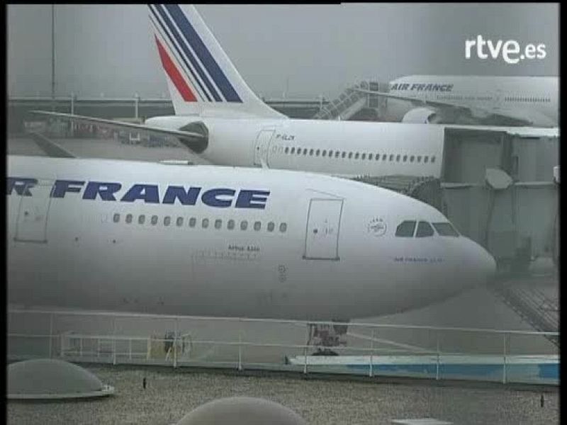 La huelga de pilotos de Air France está provocando numerosos retrasos y cancelaciones | Ver