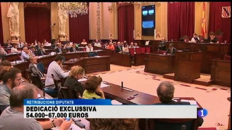 El Parlament aprova un nou sistema de retribucions pels diputats sense el suport de l'oposició