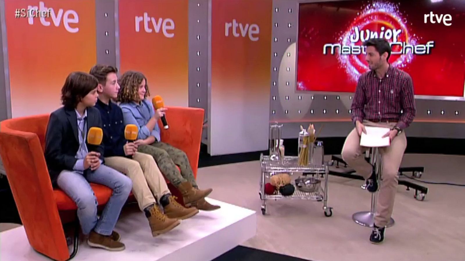 Sí, Chef: Vídeoencuentro con Covadonga, Mauro y Bruno