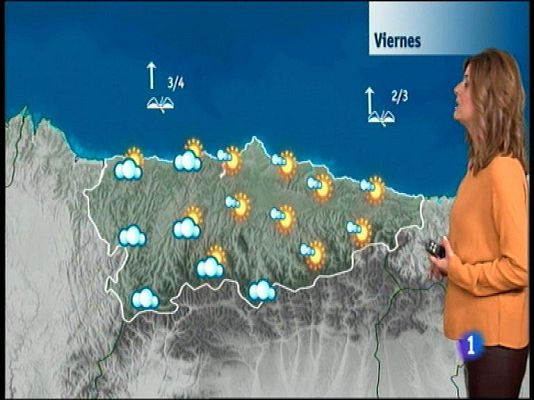 Panorama Regional - El tiempo en Asturias - 17/12/15