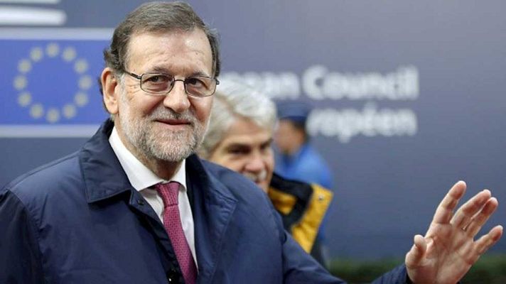 Telediario 1 - Rajoy no se plantea una gran coalición con PSOE, al que ya no ve como su principal rival