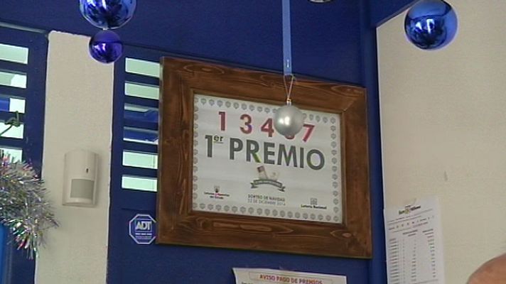Telediario 1 - La administración más buscada en Cádiz y otras rifas navideñas