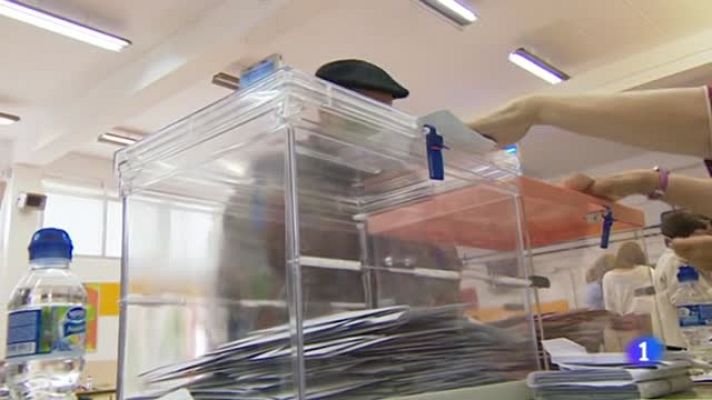 Telediario 1 - Resultados elecciones generales 2015: El sondeo a pie de urna, en RTVE