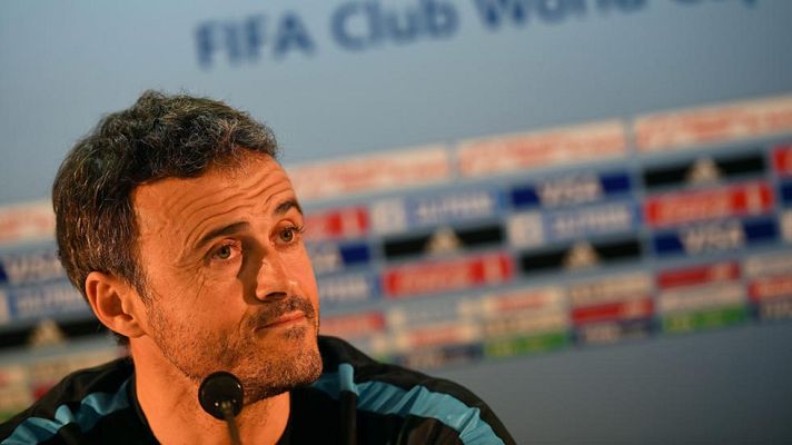 Telediario 1 - Luis Enrique: "Messi y Neymar tienen que estar al 99% para jugar"