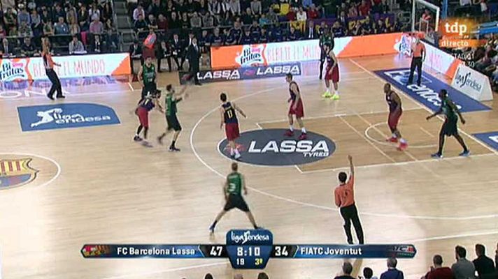 Baloncesto en RTVE - 11ª jornada: FC Barcelona Lassa - Fiatc Joventut