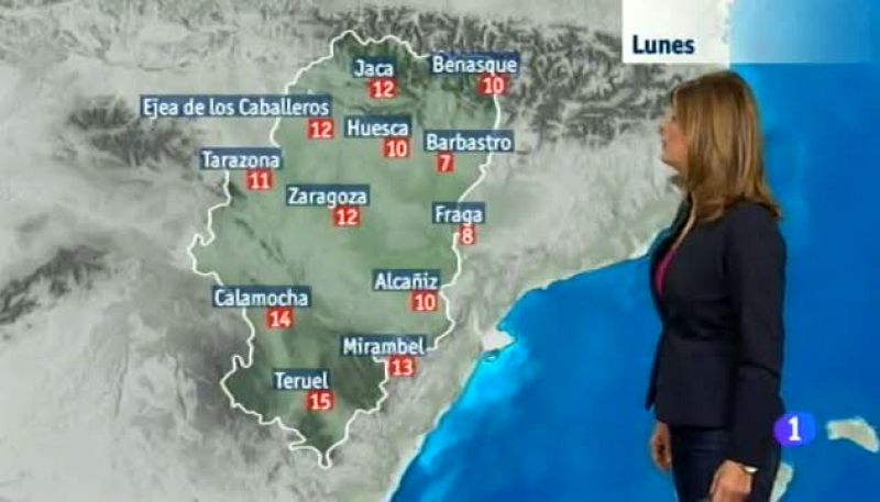 El tiempo en Aragón - 21/12/15