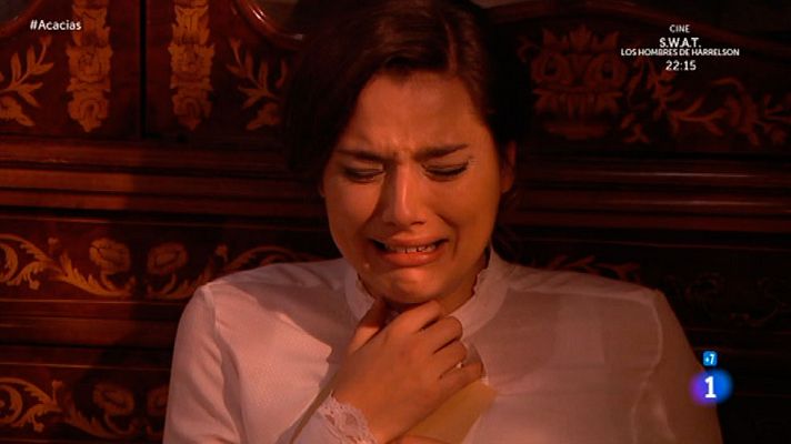 Acacias 38 - Justo le enseña una foto de Germán herido a Manuela