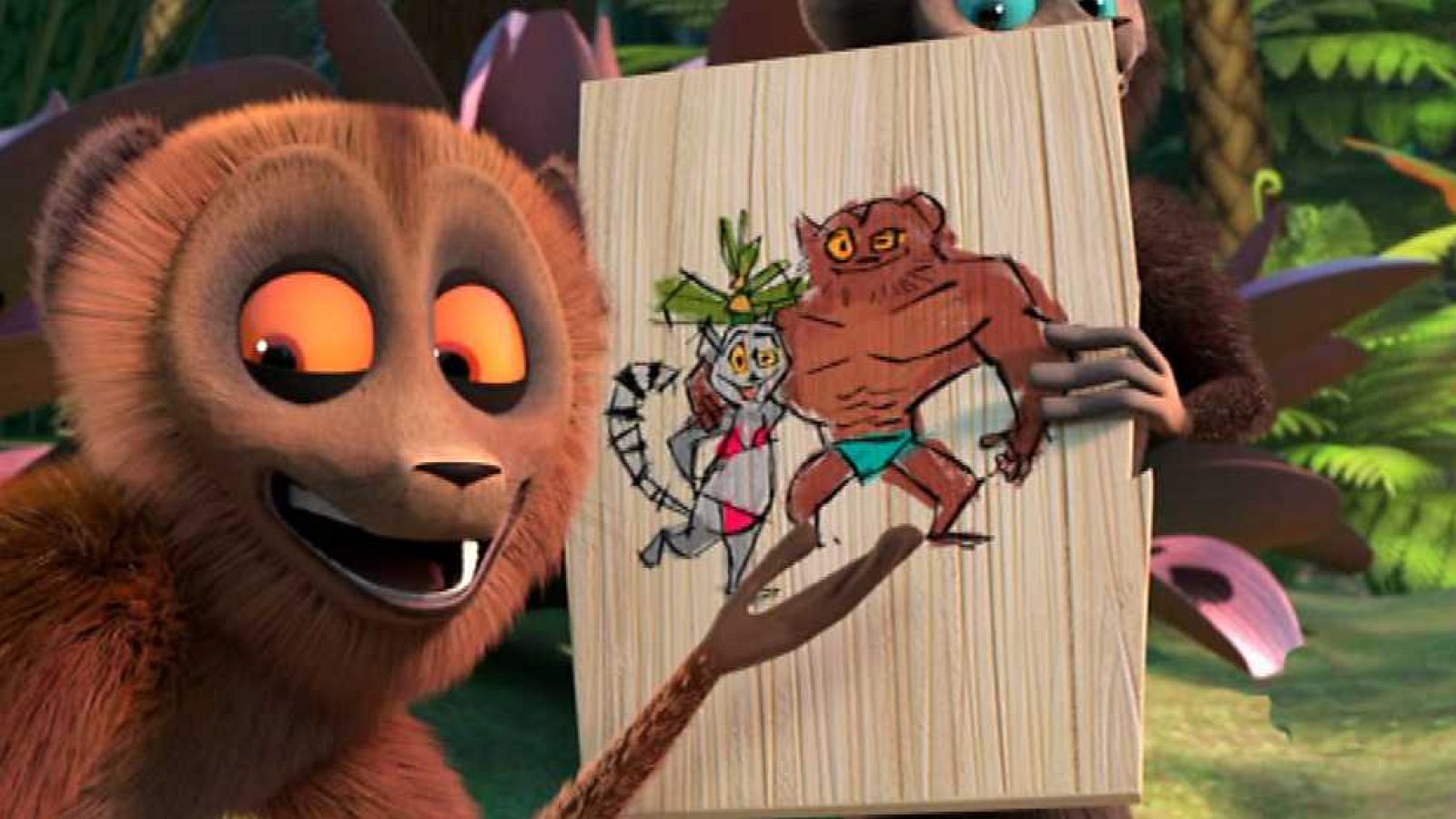 Come, caza, empuja - Viva el rey Julien | Ver