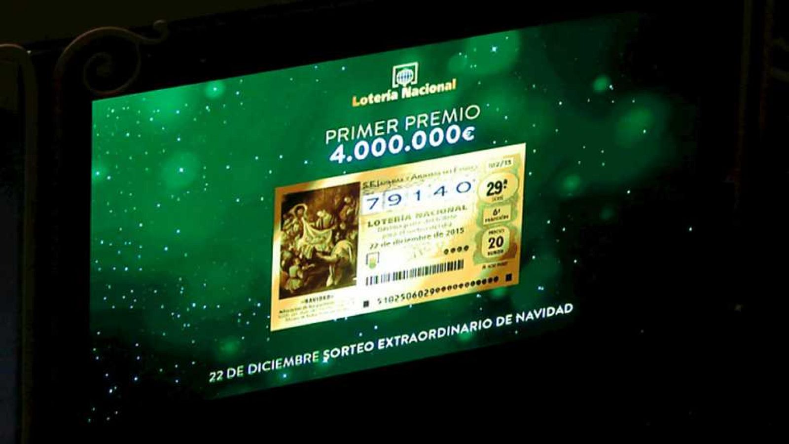 Sorteo de la Lotería de Navidad 2015 - Quinta hora - Ver ahora