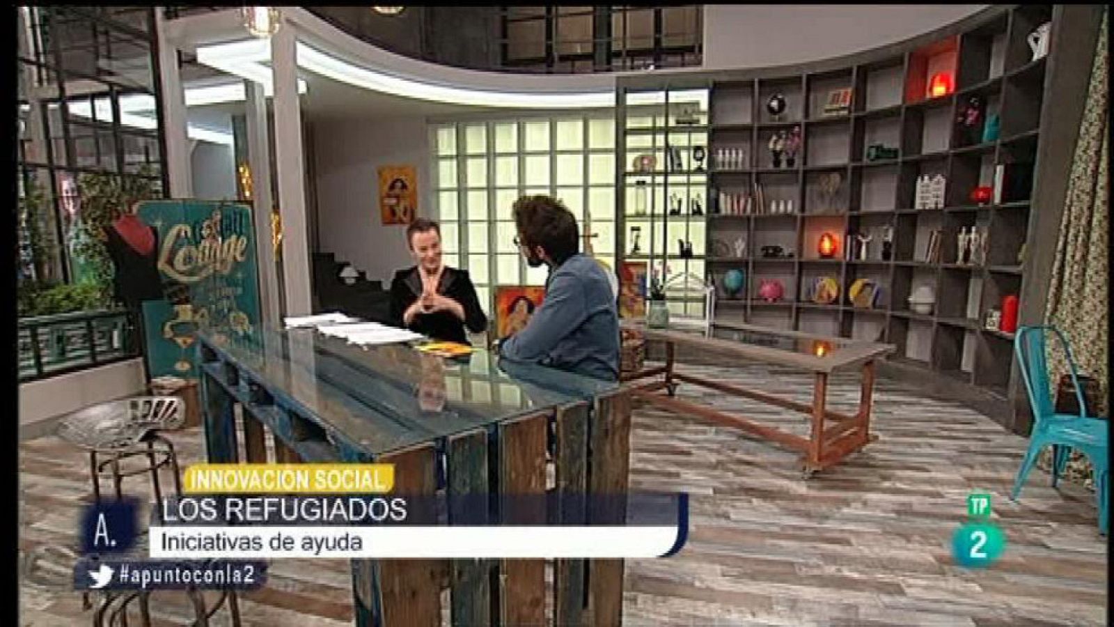 A punto con La 2 - Innovación social - Ayudar a los refugiados