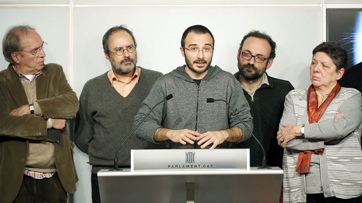 Telediario 1 - CDC advierte: habrá elecciones si Mas no es investido