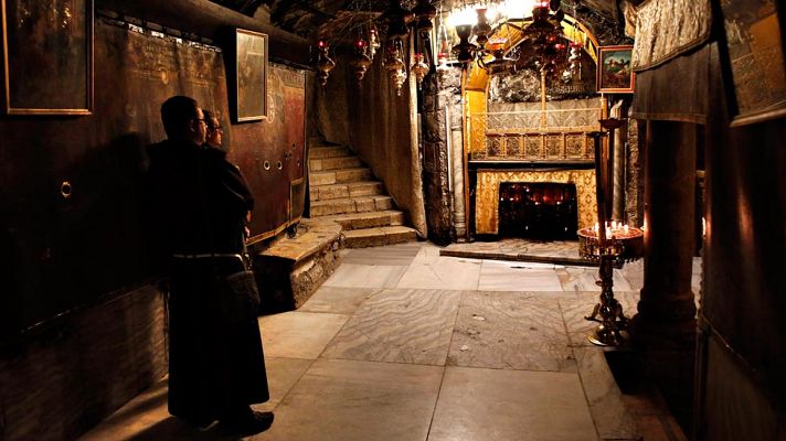 Telediario 1 - Despliegue de seguridad sin precedentes en Belén de cara a la Nochebuena