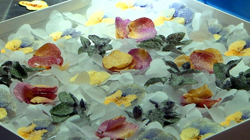 Comando Actualidad - A nadie le amarga un dulce - Flores comestibles