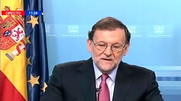 Informativo 24h - Rajoy felicita la Navidad a las tropas en el exterior, la "prueba del compromiso de España con la seguridad internacional"