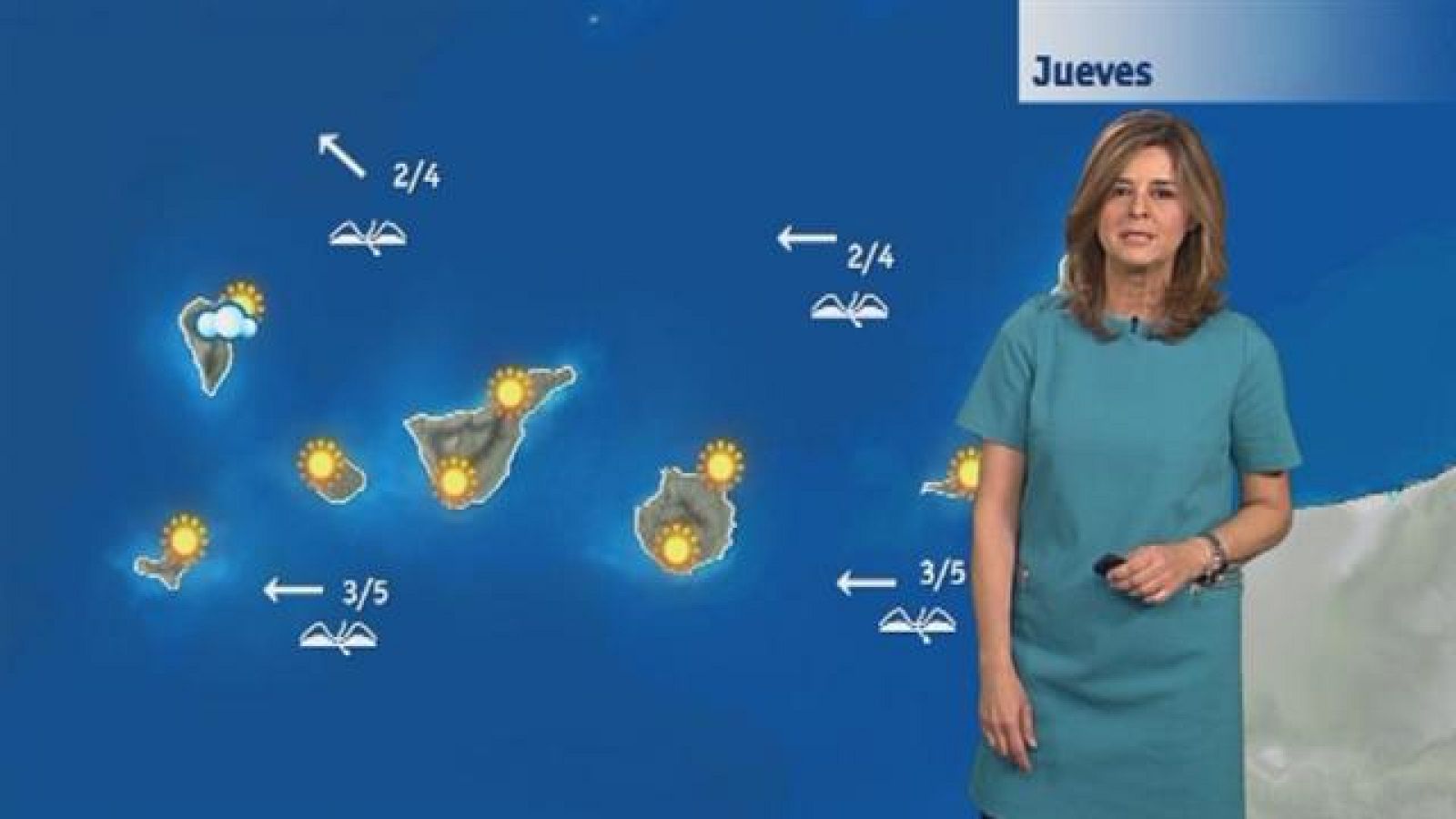 El tiempo en Canarias - 24/12/2015 | Ver