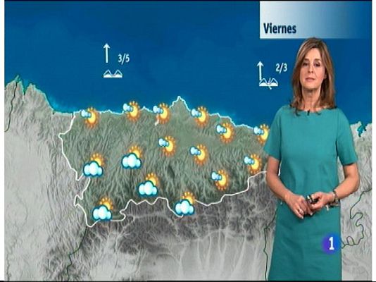 Panorama Regional - El tiempo en Asturias - 24/12/15