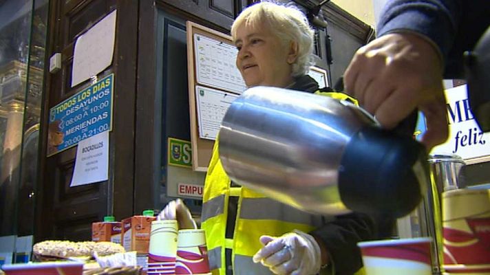 Telediario 1 - Los comedores sociales, imprescindibles en Navidad