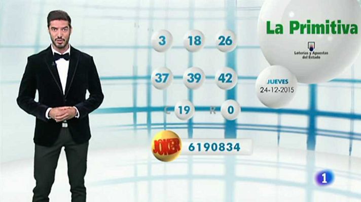 Loterías - Lotería Nacional + La Primitiva + Bonoloto - 24/12/15