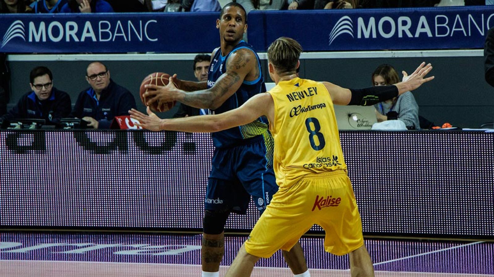 Morabanc Andorra se llevó una importante victoria (84-77) ante un Herbalife Gran Canaria que peleó la victoria hasta la prórroga.