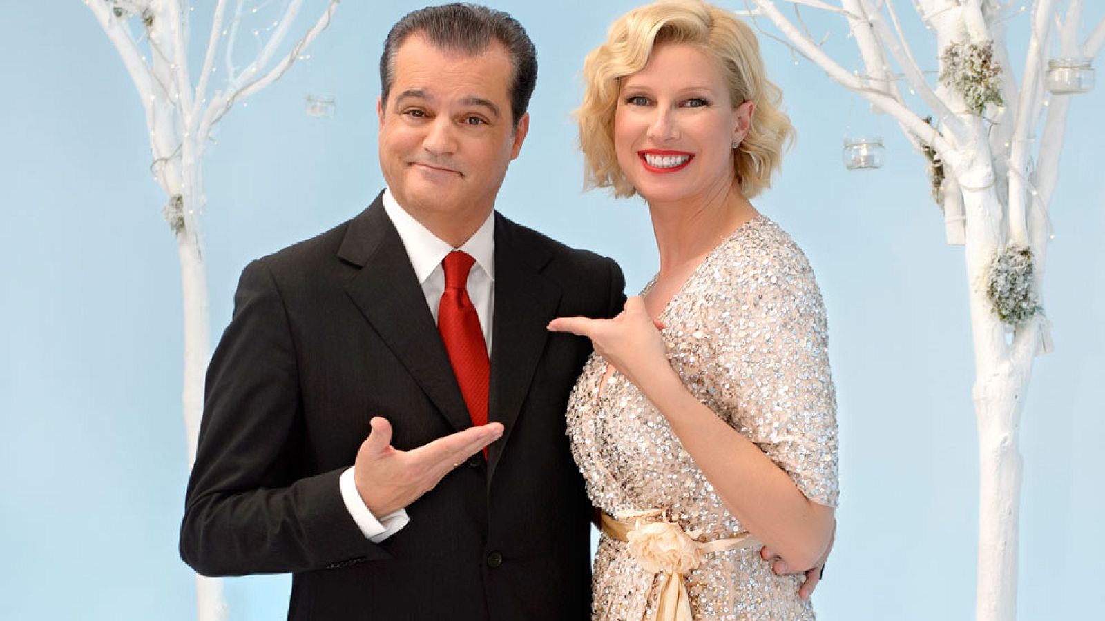 Anne Igartiburu y Ramón García presentan las campanadas 2015