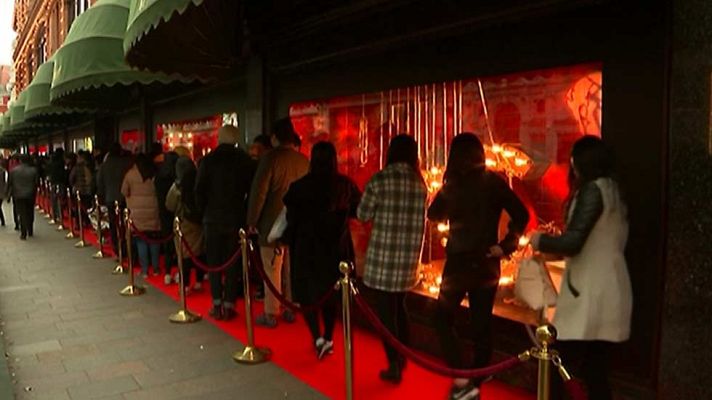 Telediario 1 - 'Boxing Day', día de compras y gangas